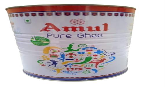 AMUL PURE GHEE 5L TIN PAC 